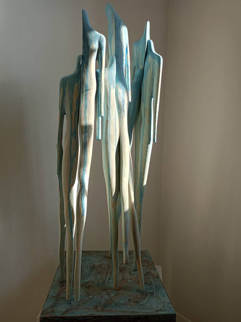 Original Figurative Body Sculpture by Ionel Alexandrescu