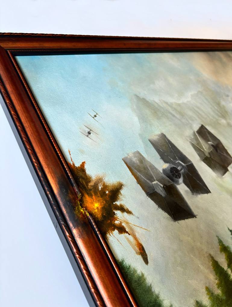 Original Figurative Popular culture Painting by Wayne Chang