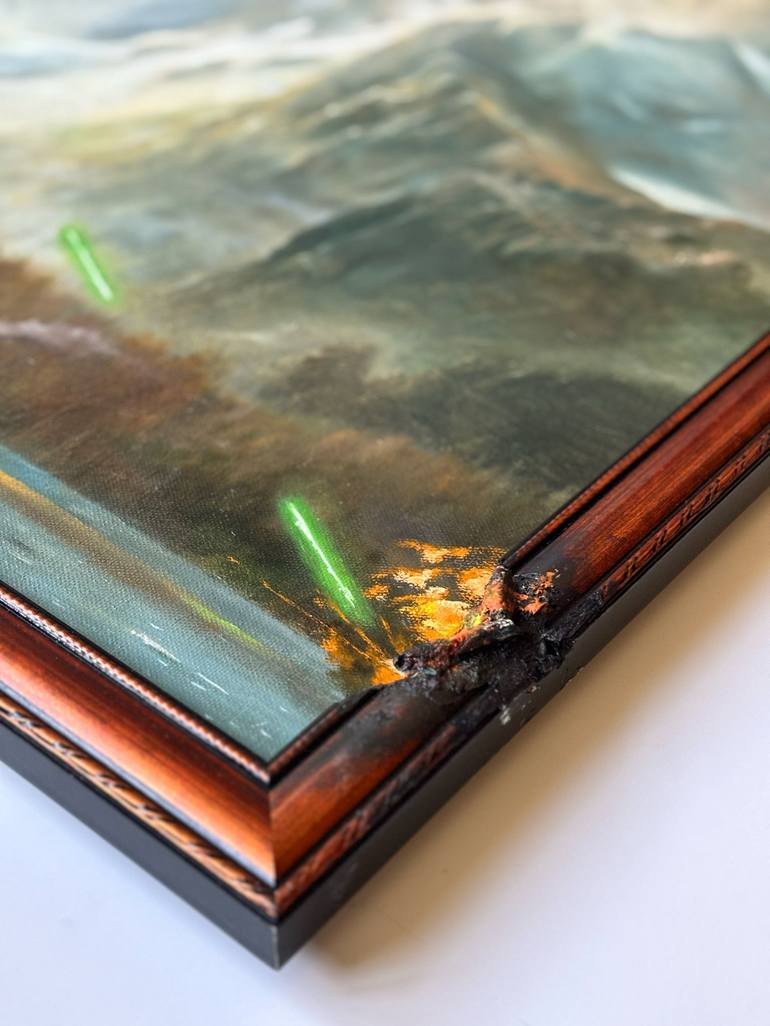 Original Figurative Popular culture Painting by Wayne Chang