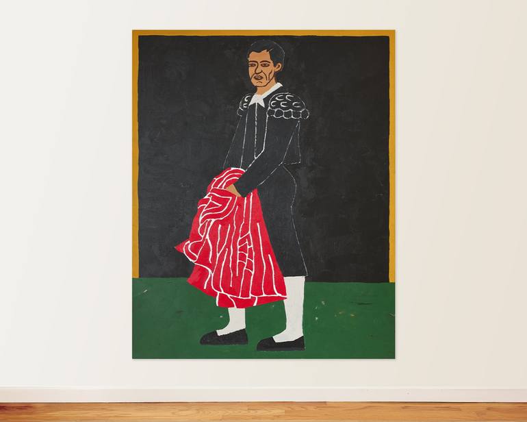 Original Contemporary People Painting by Colby Edwards